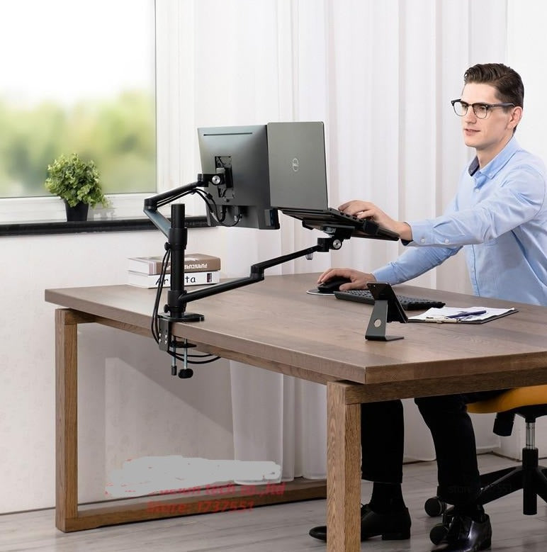 Soporte para computadora portátil y monitor de hasta 32 "