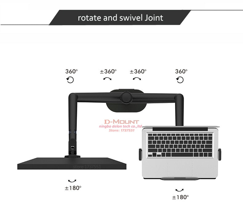 Soporte para computadora portátil y monitor de hasta 32 "