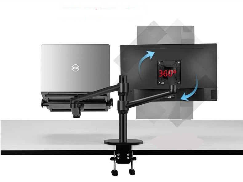 Soporte para computadora portátil y monitor de hasta 32 "