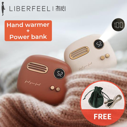 POWERBANK bateria externa + calentador + Linterna