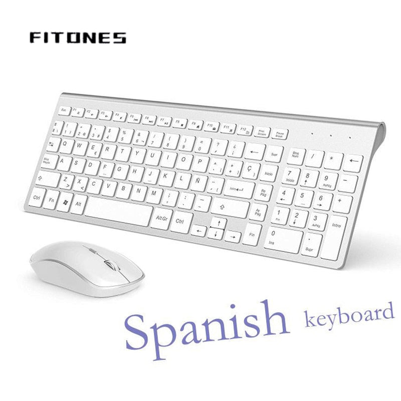 Teclado y ratón alambico