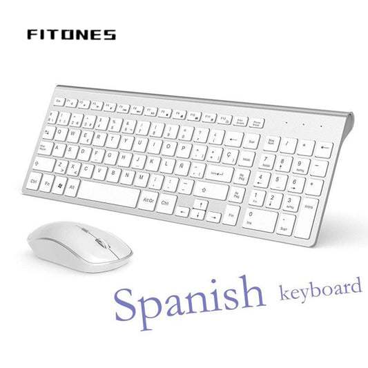 Teclado y ratón alambico
