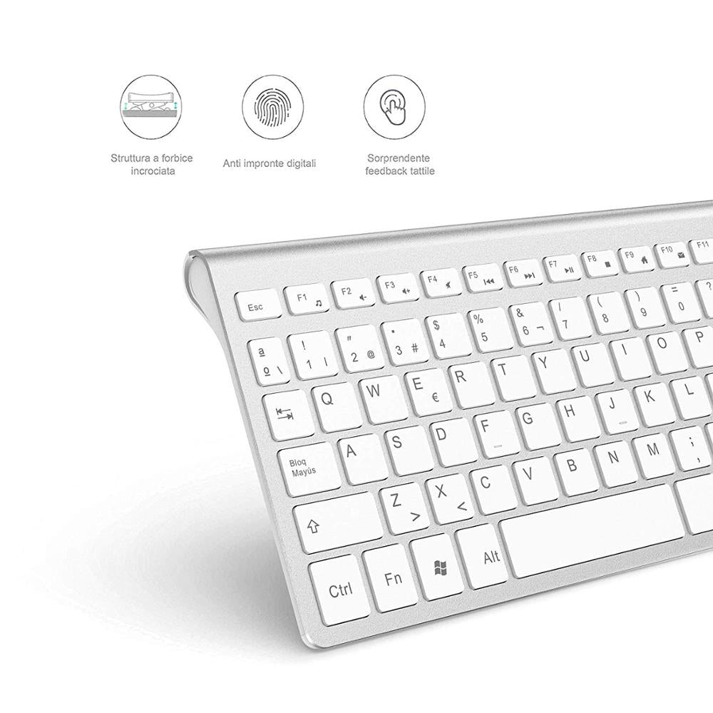 Teclado y ratón alambico
