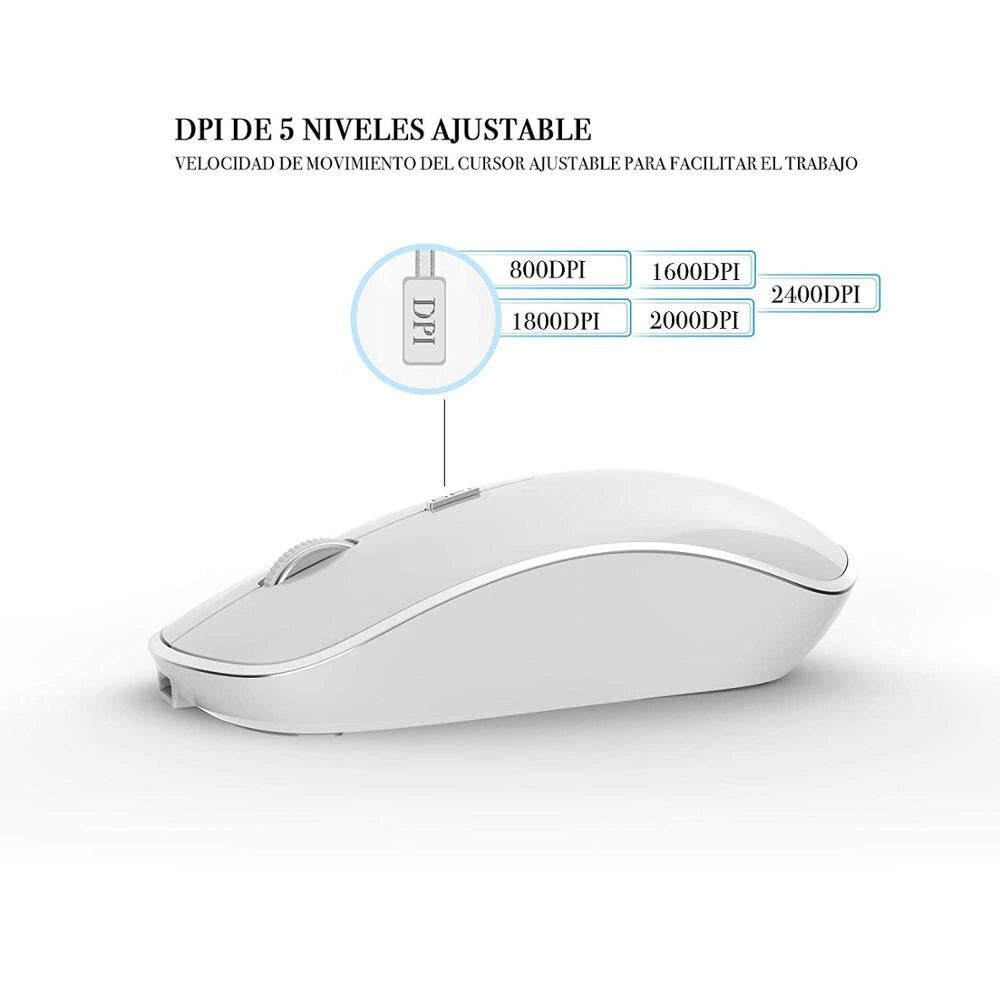 Teclado y ratón alambico