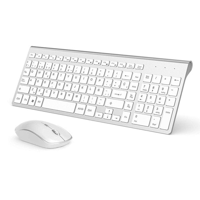 Teclado y ratón alambico