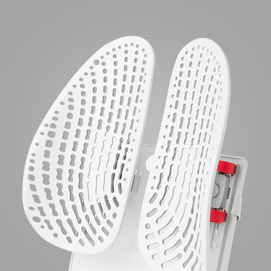 Cojín o esterilla lumbar con rejilla para fácil y agradable ventilación .