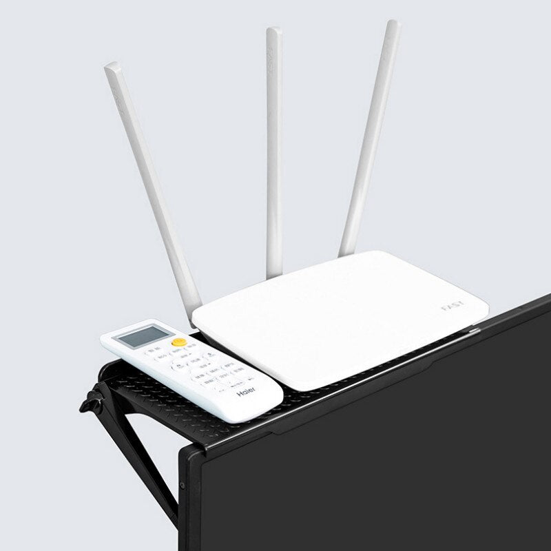 Soporte de almacenamiento sobre la pantalla