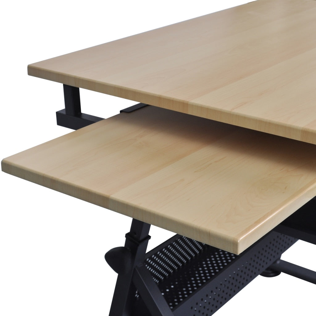 Mesa inclinable y taburete Modelo "Artista"